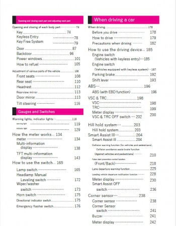 toyota pixis epoch 2022 2023 2024 owners manual in english